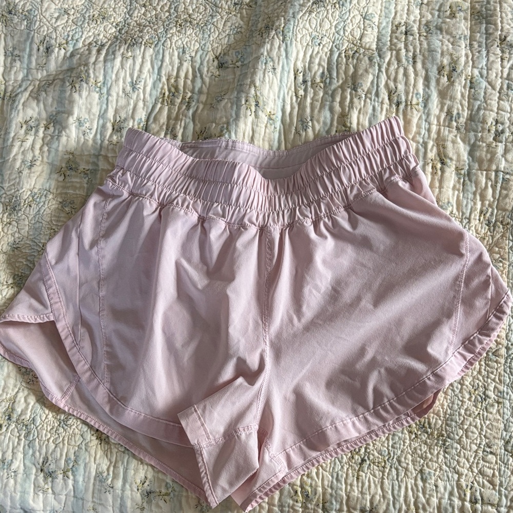 Light Pink Track That High-Rise Lined Short 3"